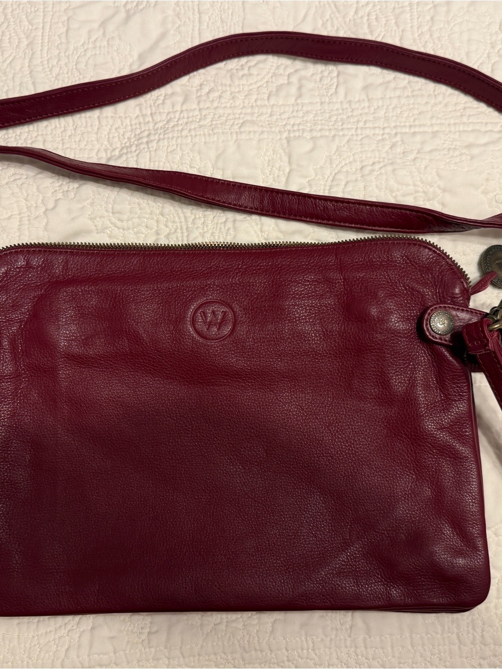 Venetian Grande Passport Crossbody Bag by Wanderers Travelers Co.